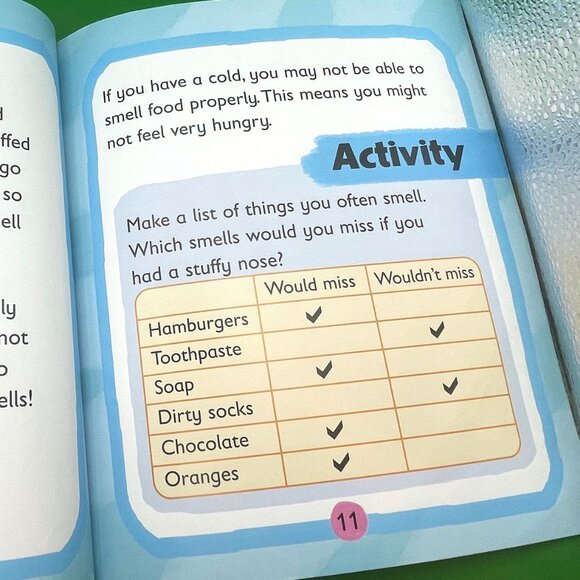 Preschool Book Lot Five Senses Set of 6 Annie Kubler Sally Hewitt Home School - Picture 8 of 16